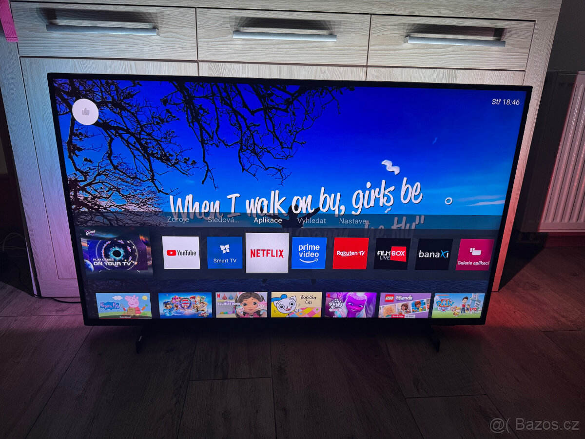 Led TV Philips ambilight 50" SMART 125cm, 4K