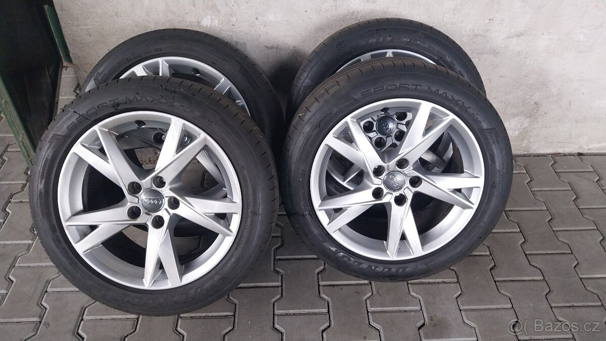 Prodám alu Audi pneu 225/50/17