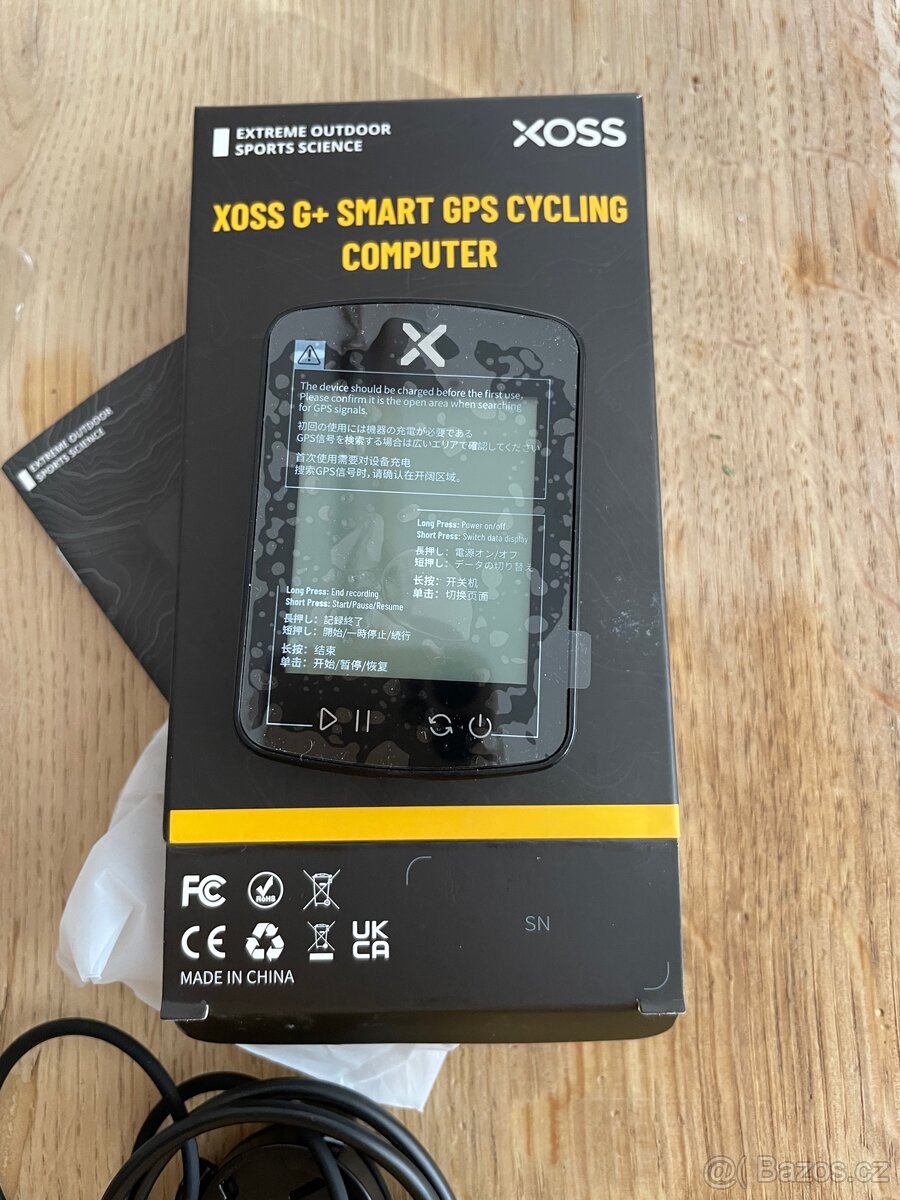 Cyklotachometr XOSS G plus