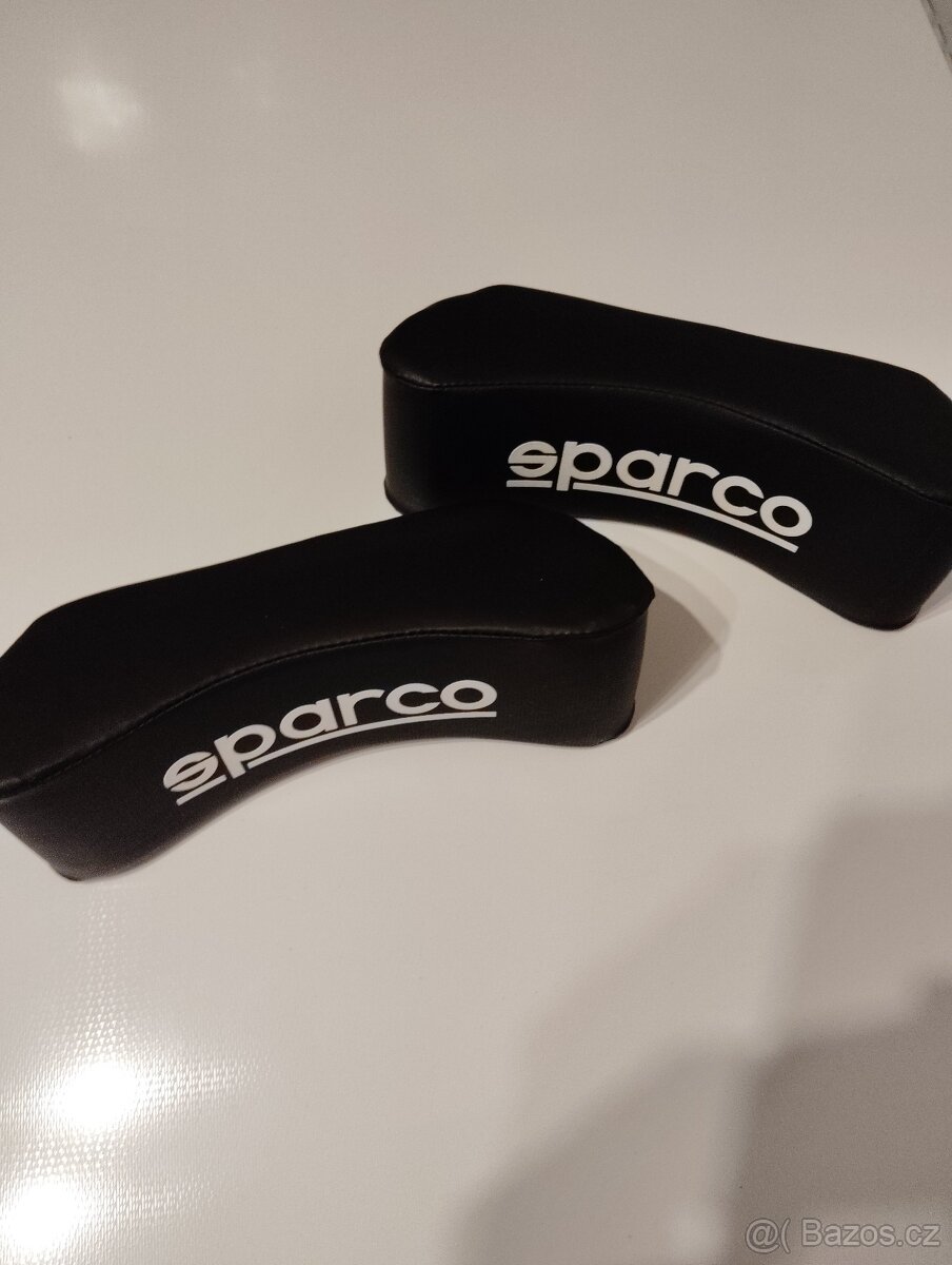 2x Krční sportovní opěrka zn. Sparco-černá
