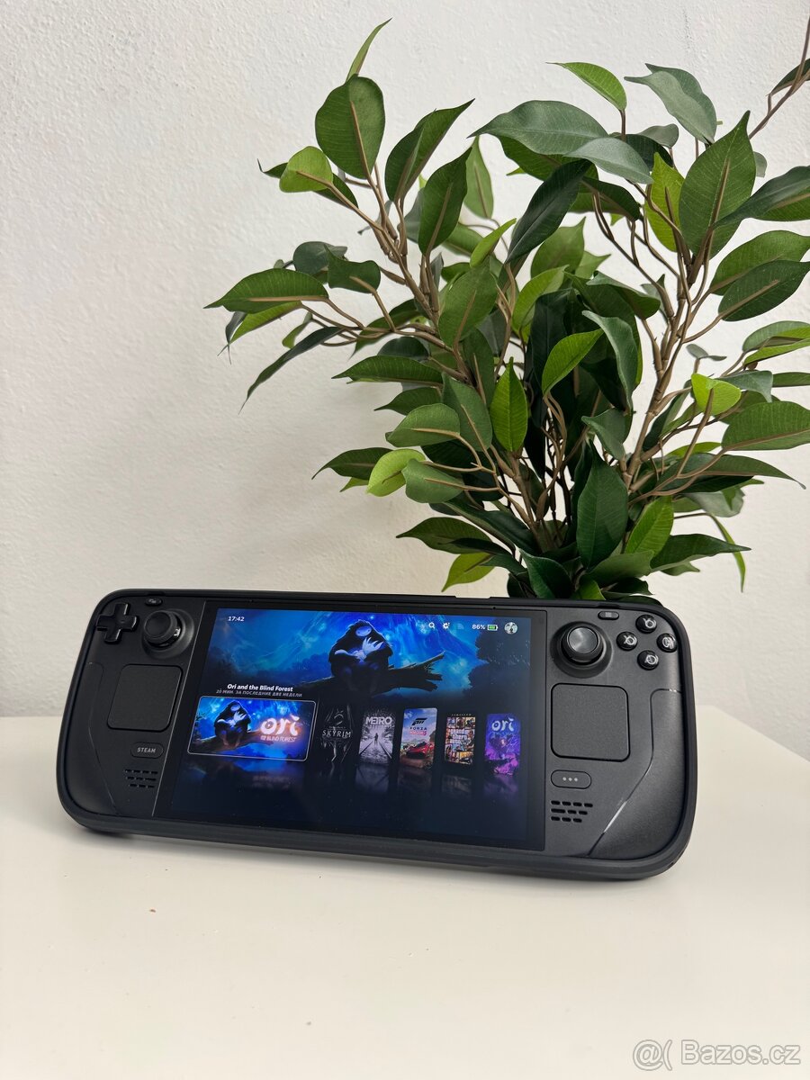 Steam Deck Oled 1Tb + kryt + hry