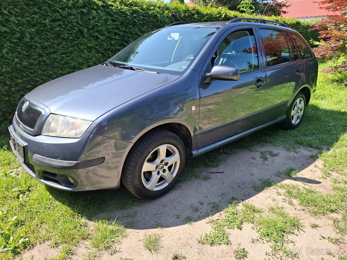Škoda Fabia 1.4 16v 59kw Kombi Klima Alu Model 2007 Nová Stk