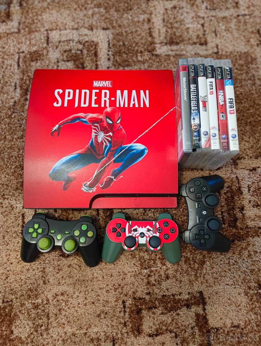 PlayStation 3 Slim + 18her