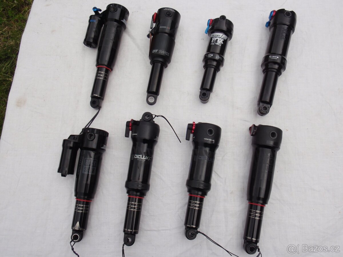 Nové tlumiče Fox, Rock Shox, DT Swiss, X-Fusion