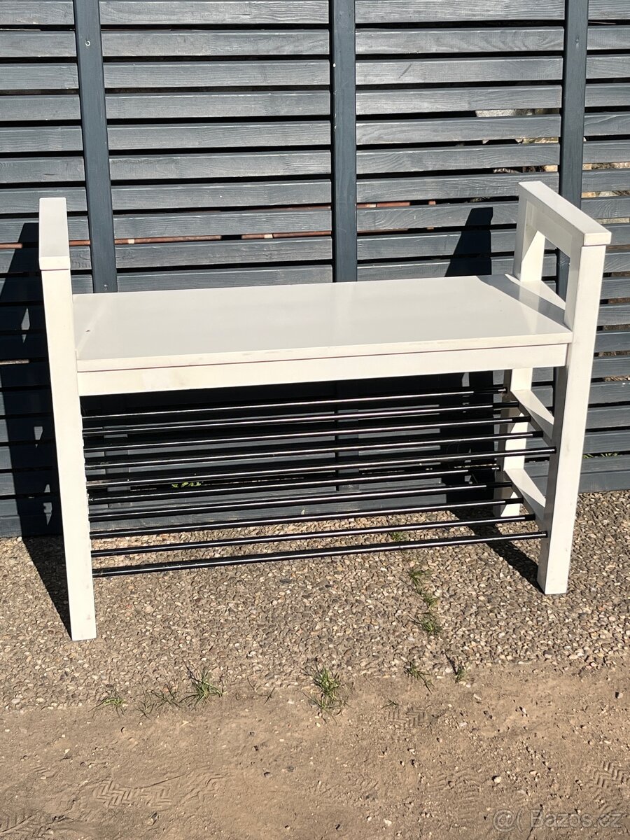IKEA HEMNES Botník bílý