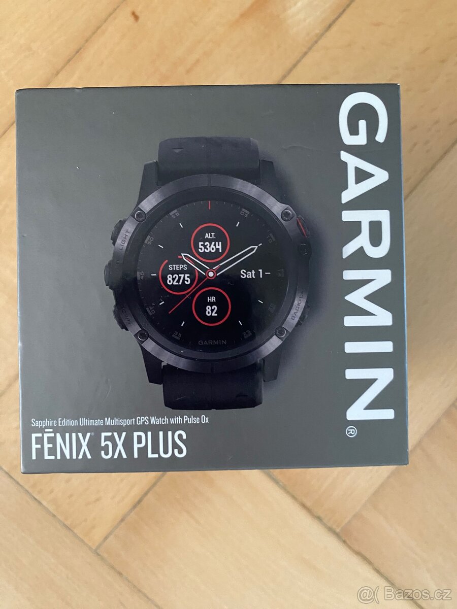 Prodám Garmin Fenix 5x plus sapphire