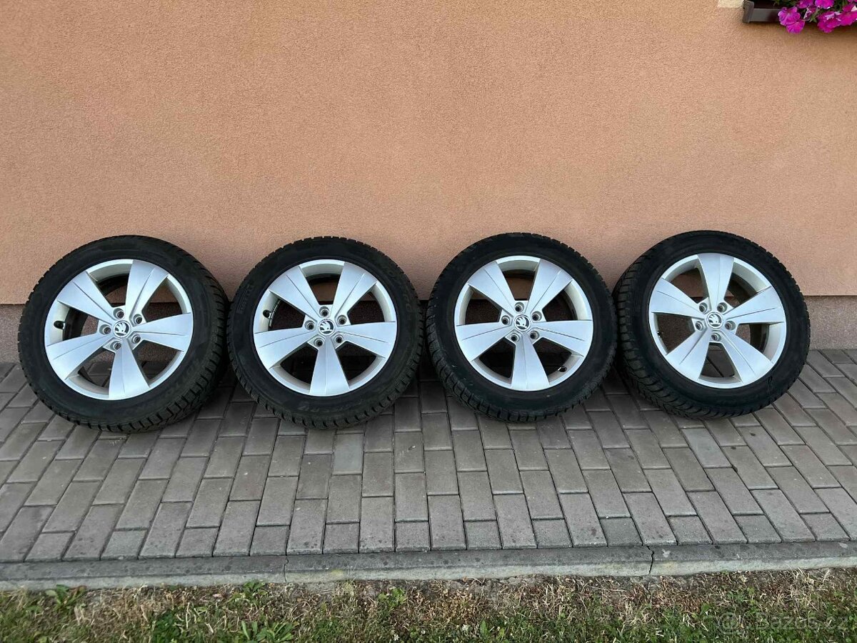 orig. zimní alu kola Triton Helios R17 215/55/17