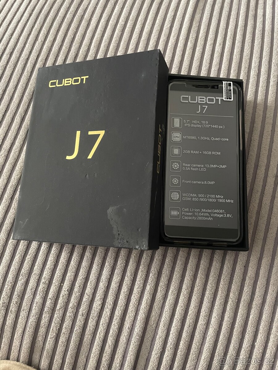 Cubot J7 – nový, zabalený, (16 GB)