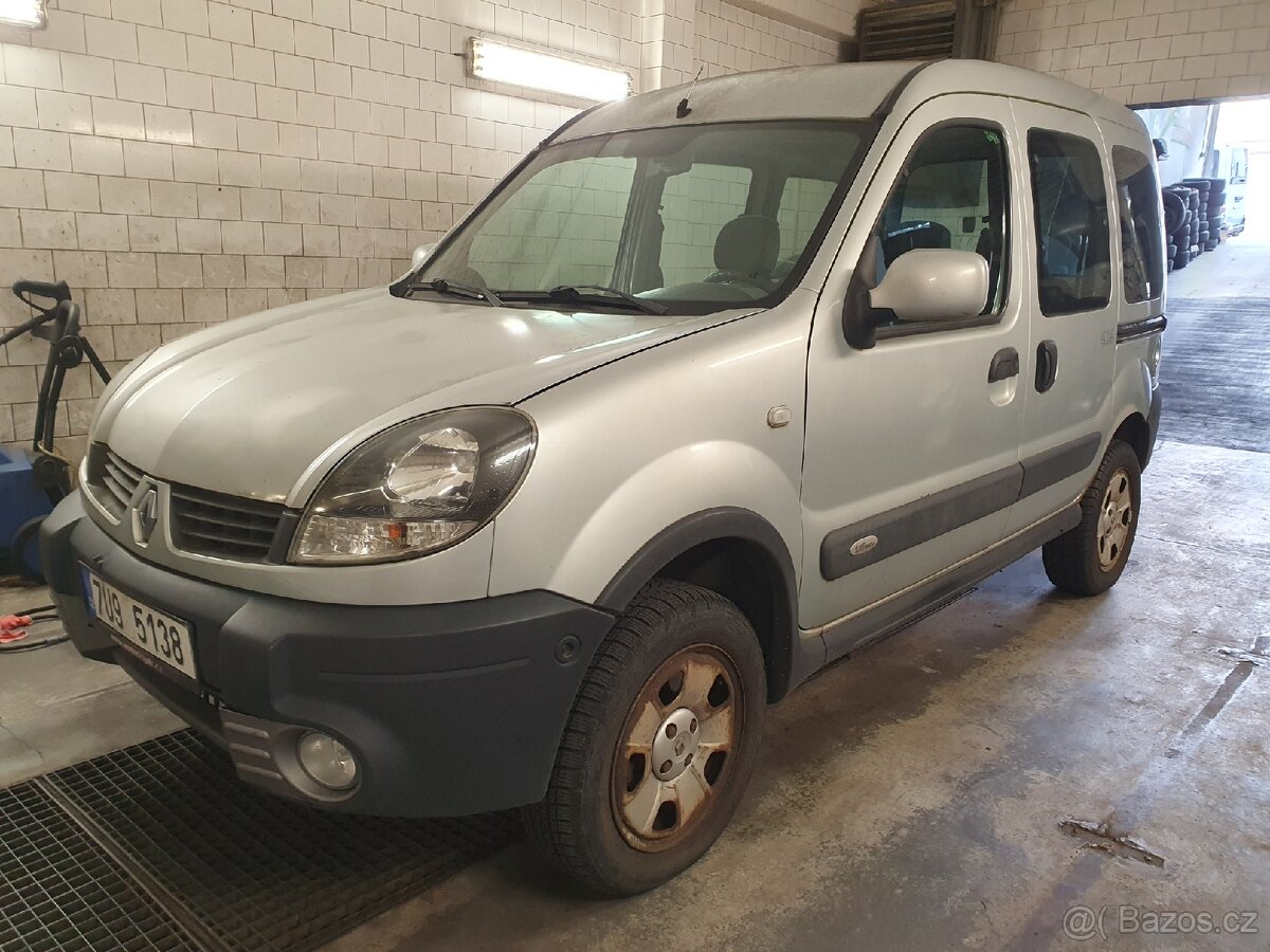 Renault Kangoo 1,6 16V původně 4x4 r.v. 2007 TK4/2026