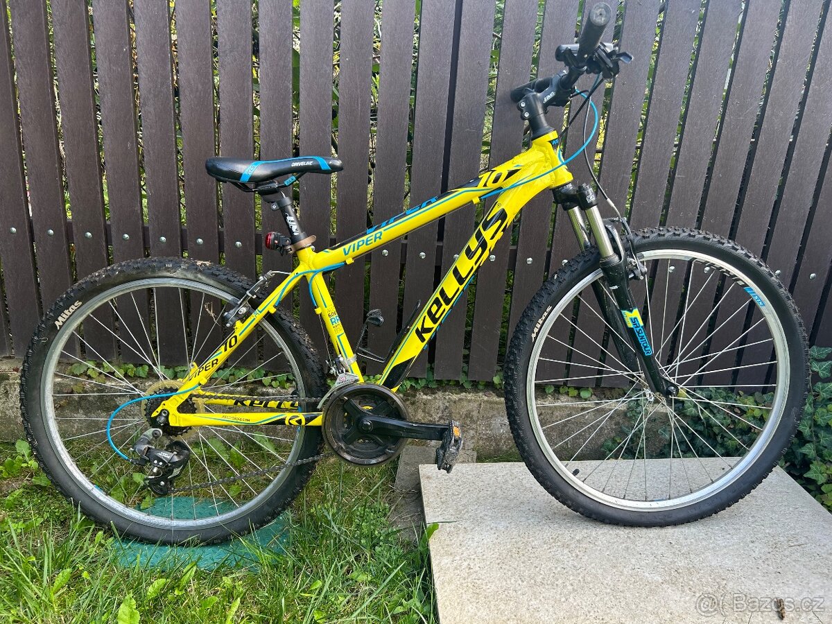 Dětské kolo Kellys viper 10 yellow