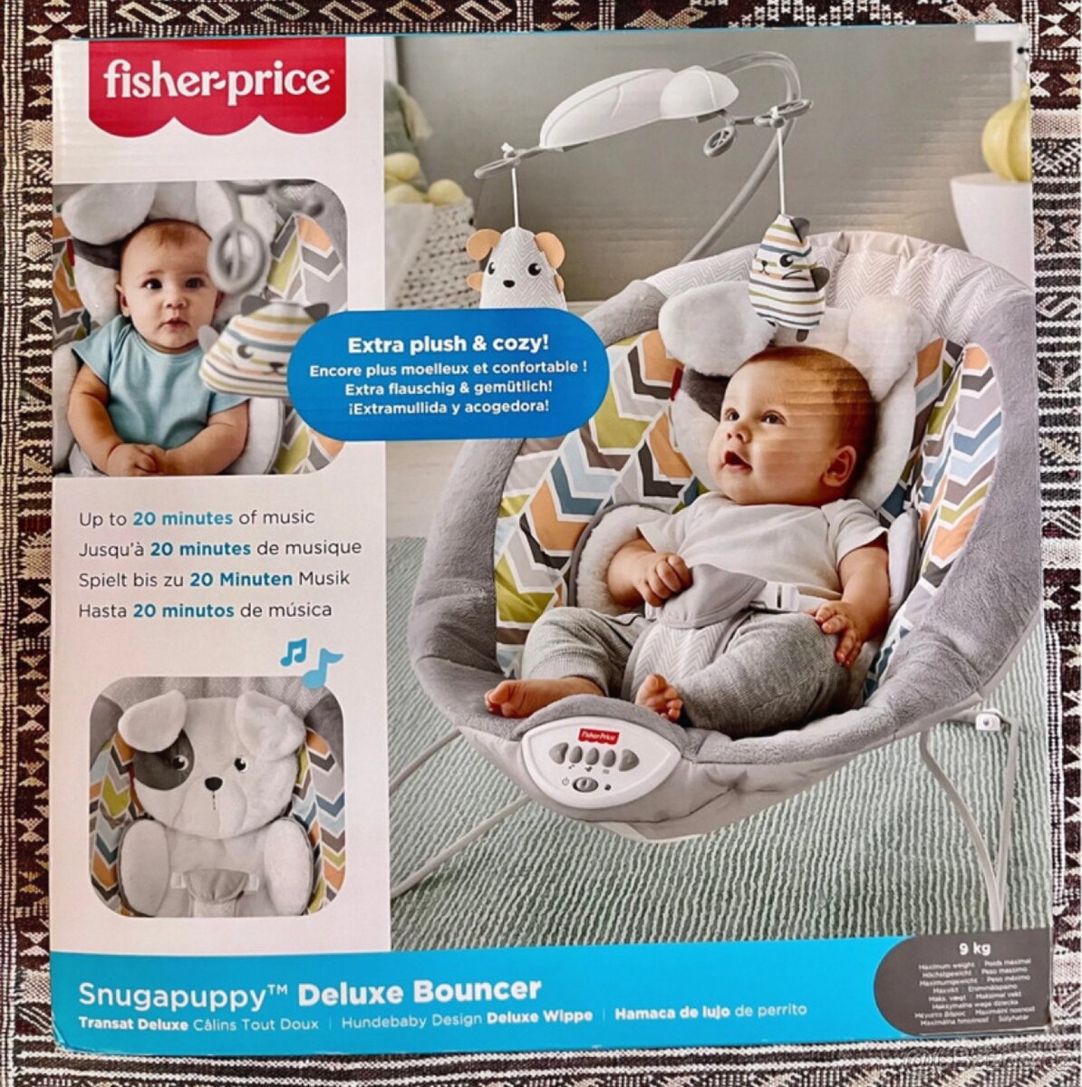 Lehátko pro miminka Fisherprice Snugapuppy