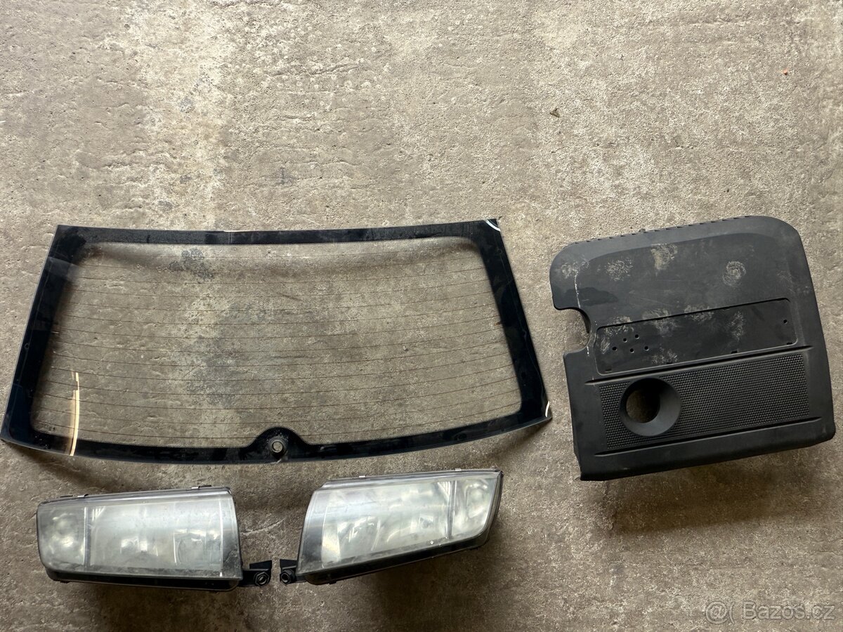 Zadní okno + Přední světla + Svazek + Podběh