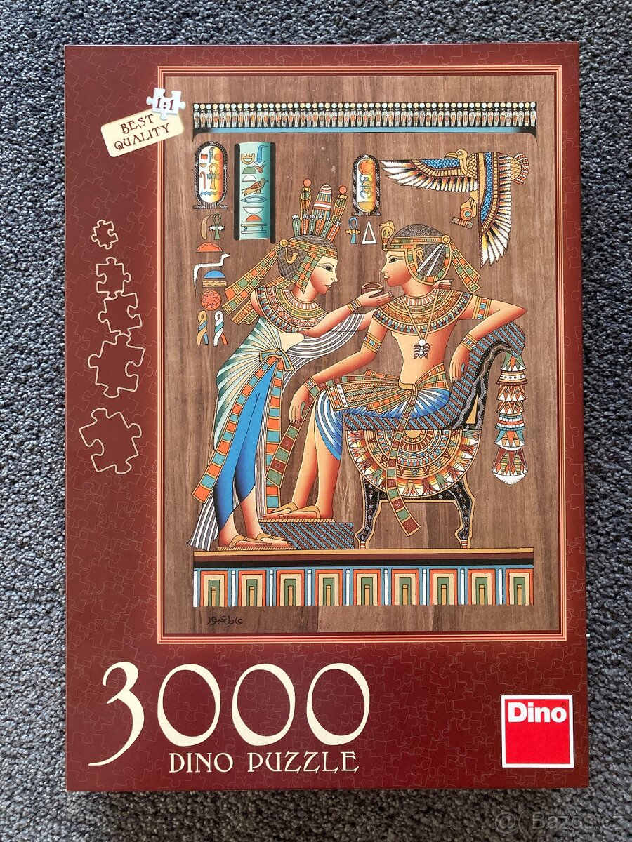 DINO Puzzle Egyptský papyrus 3000 dílků