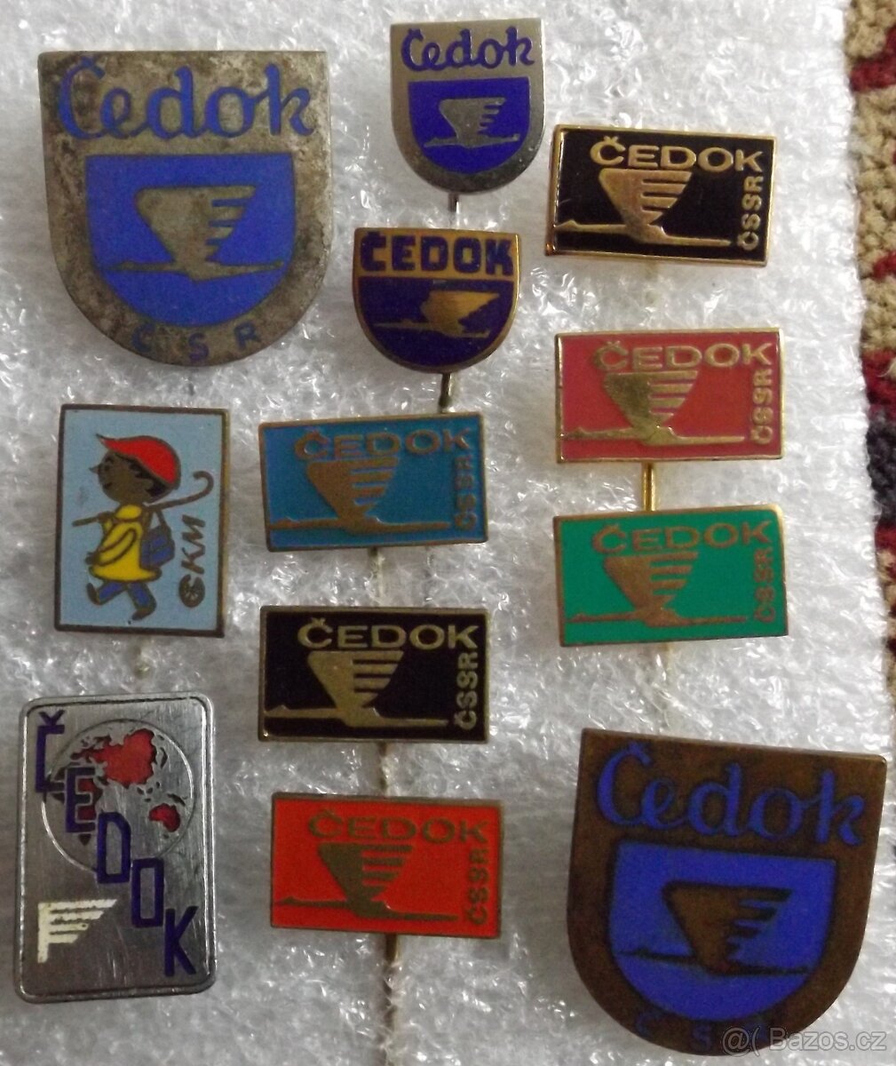 odznaky - ČEDOK, cestovní kancelář