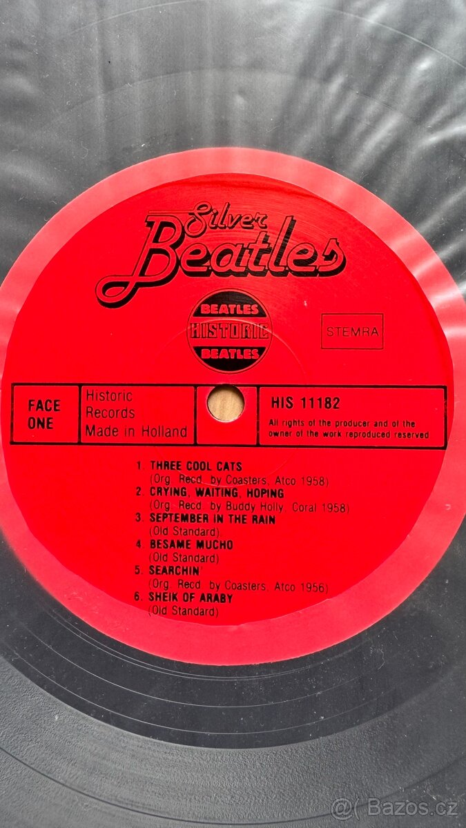 LP Beatles - Silver