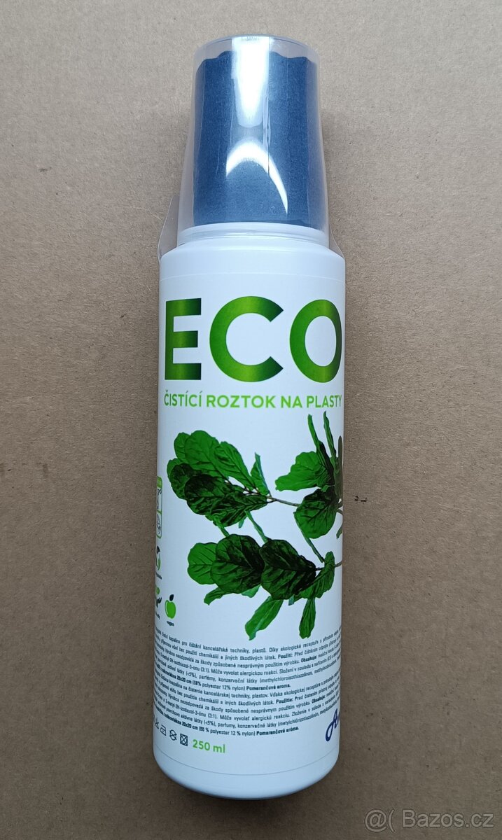 AVELI ECO čistící roztok na plasty + hadřík