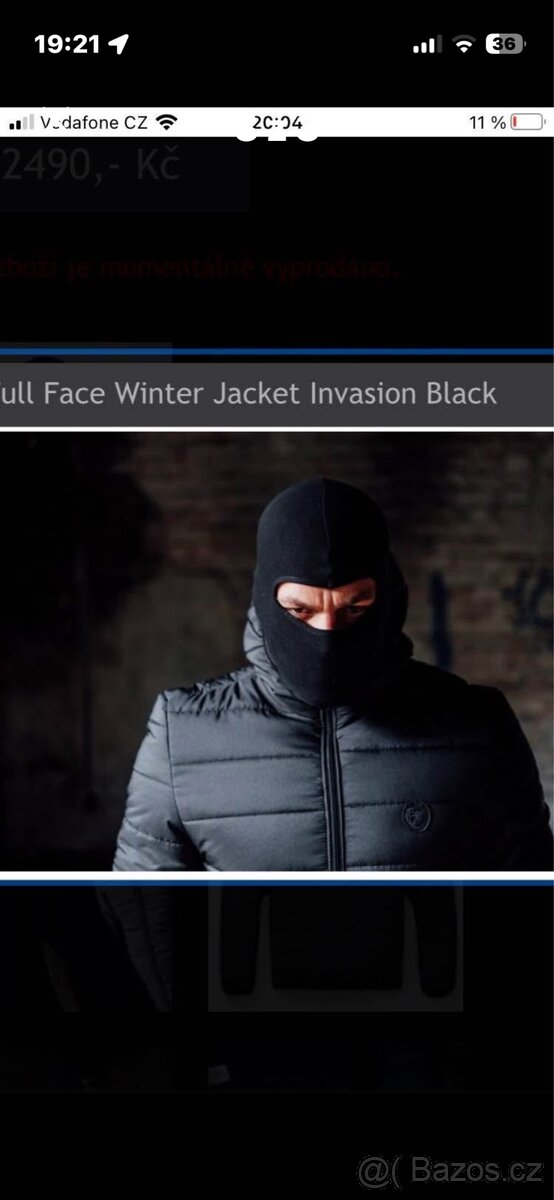 Zimní bunda “ultras” PG Wear