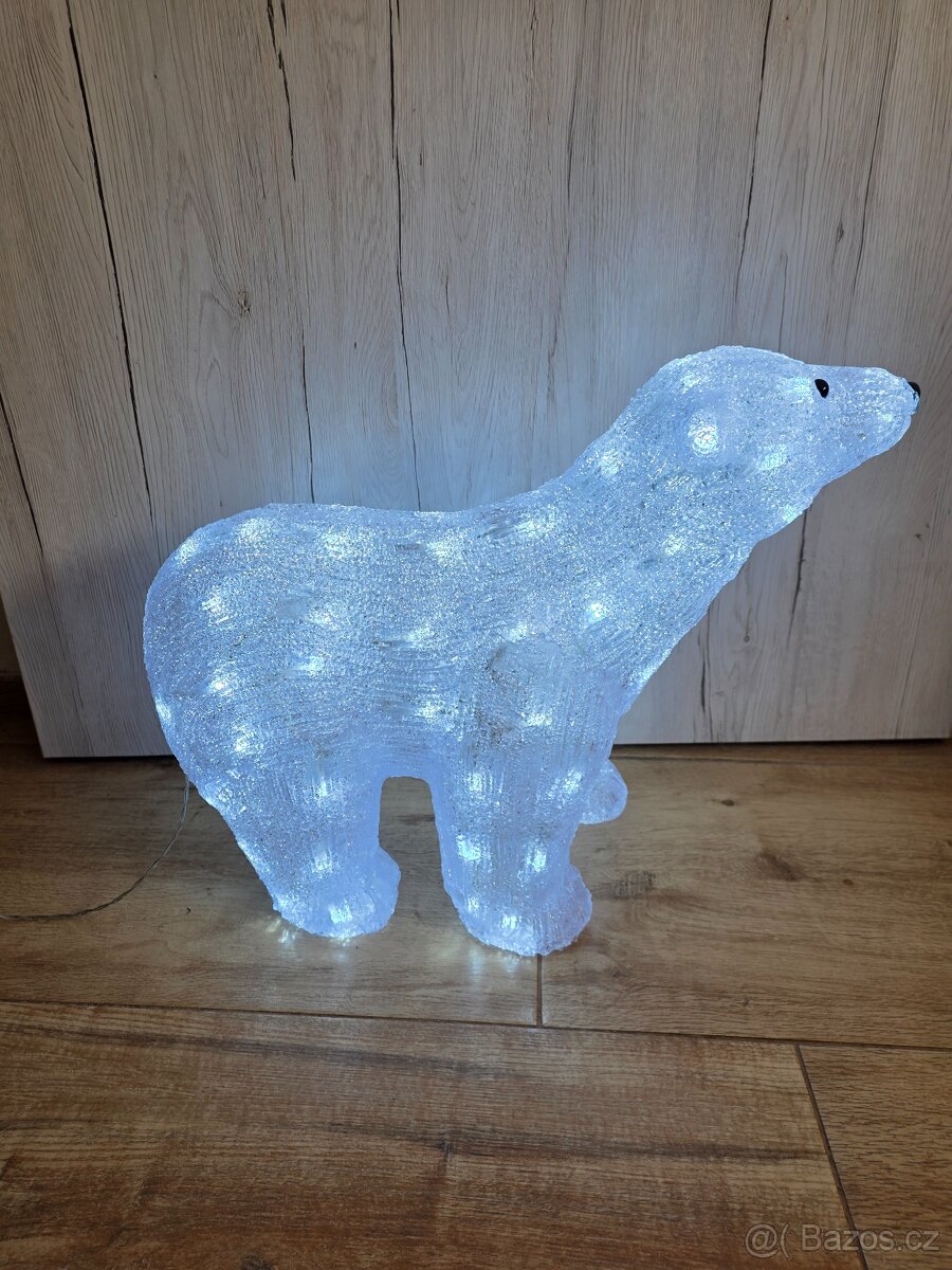 Vánoční LED dekorace 50x38 cm