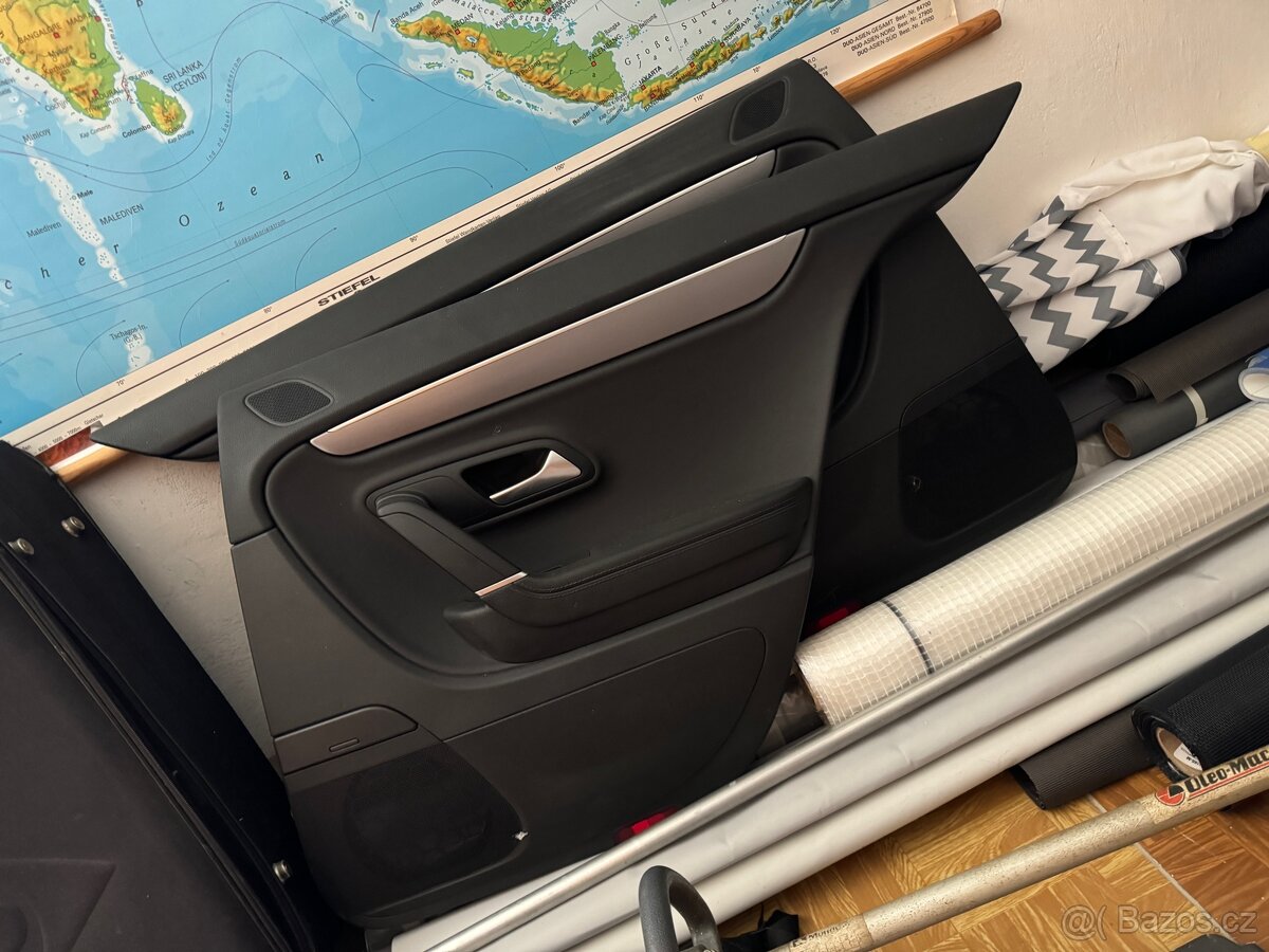 Zadní ambiente tapce čalounění VW CC