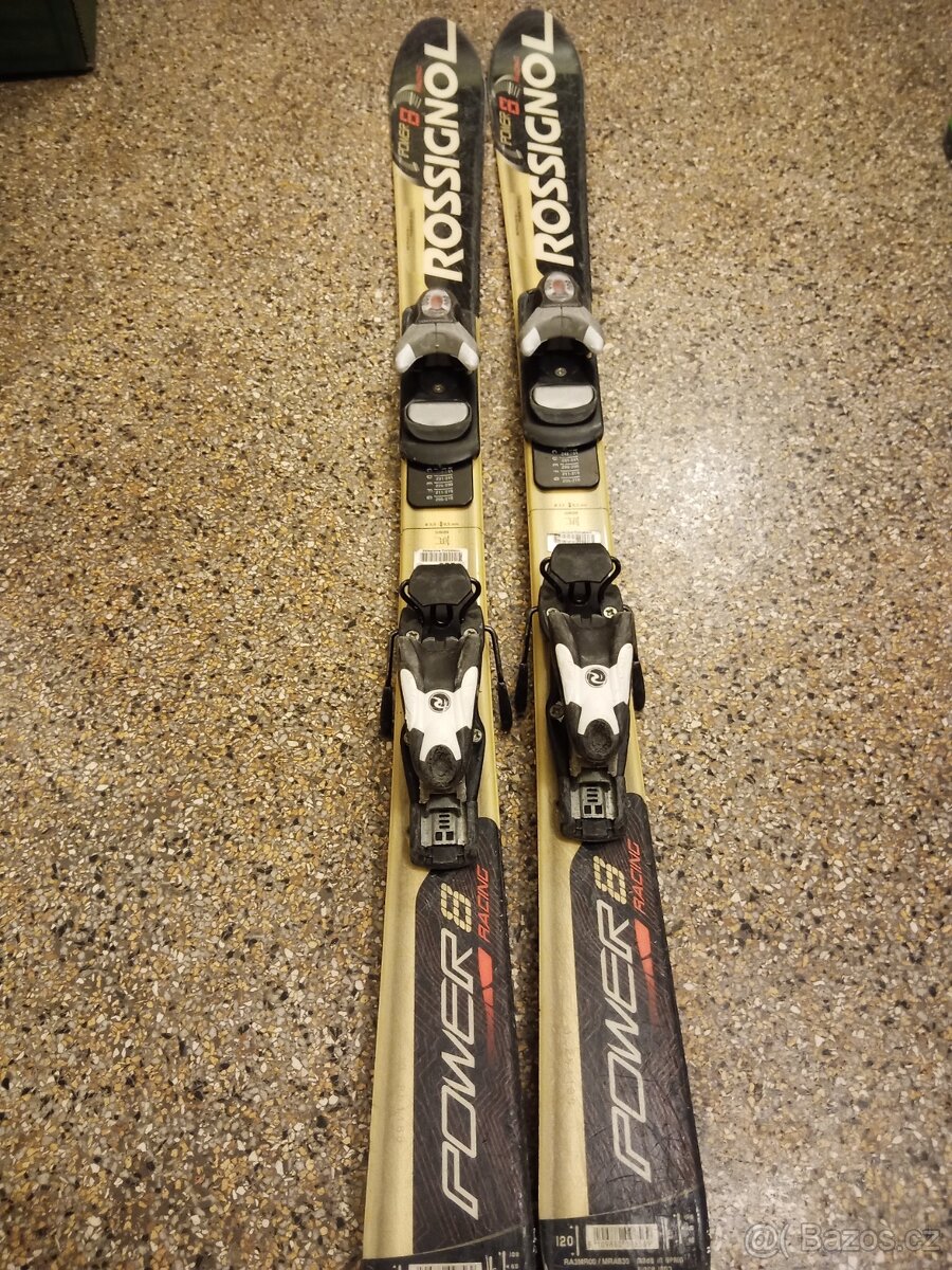 Dětské lyže Rossignol + přeskáče