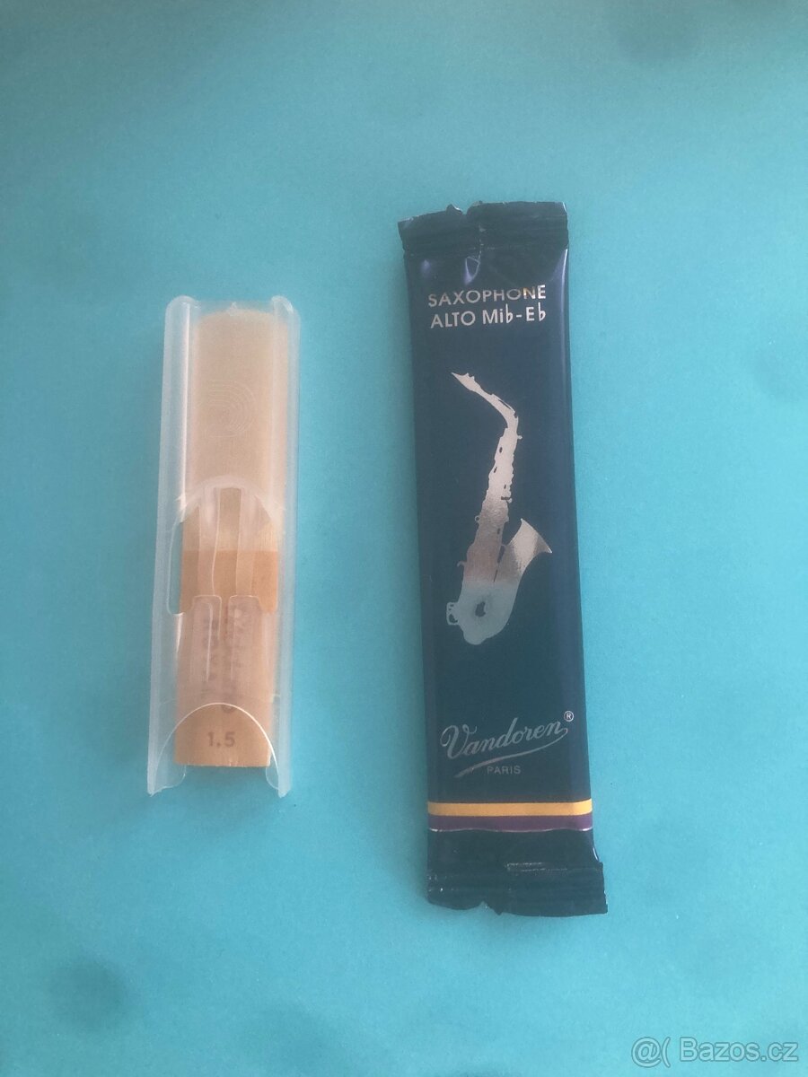 Prodám plátky na alt saxofon 1,5