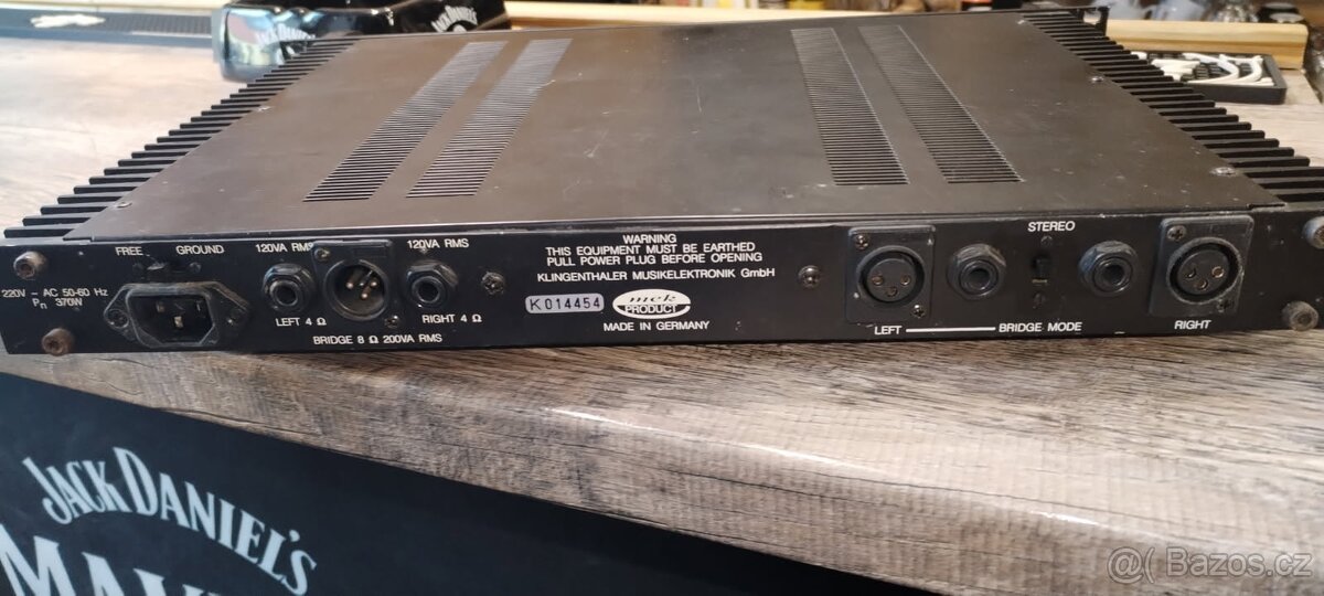 Prodám zesilovač 2x120watt 4ohmy