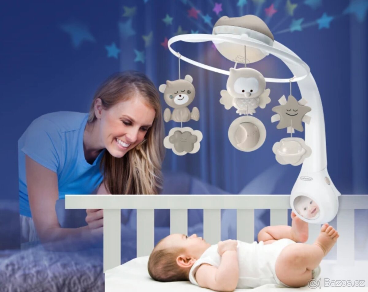 Dětský kolotoč na postýlku