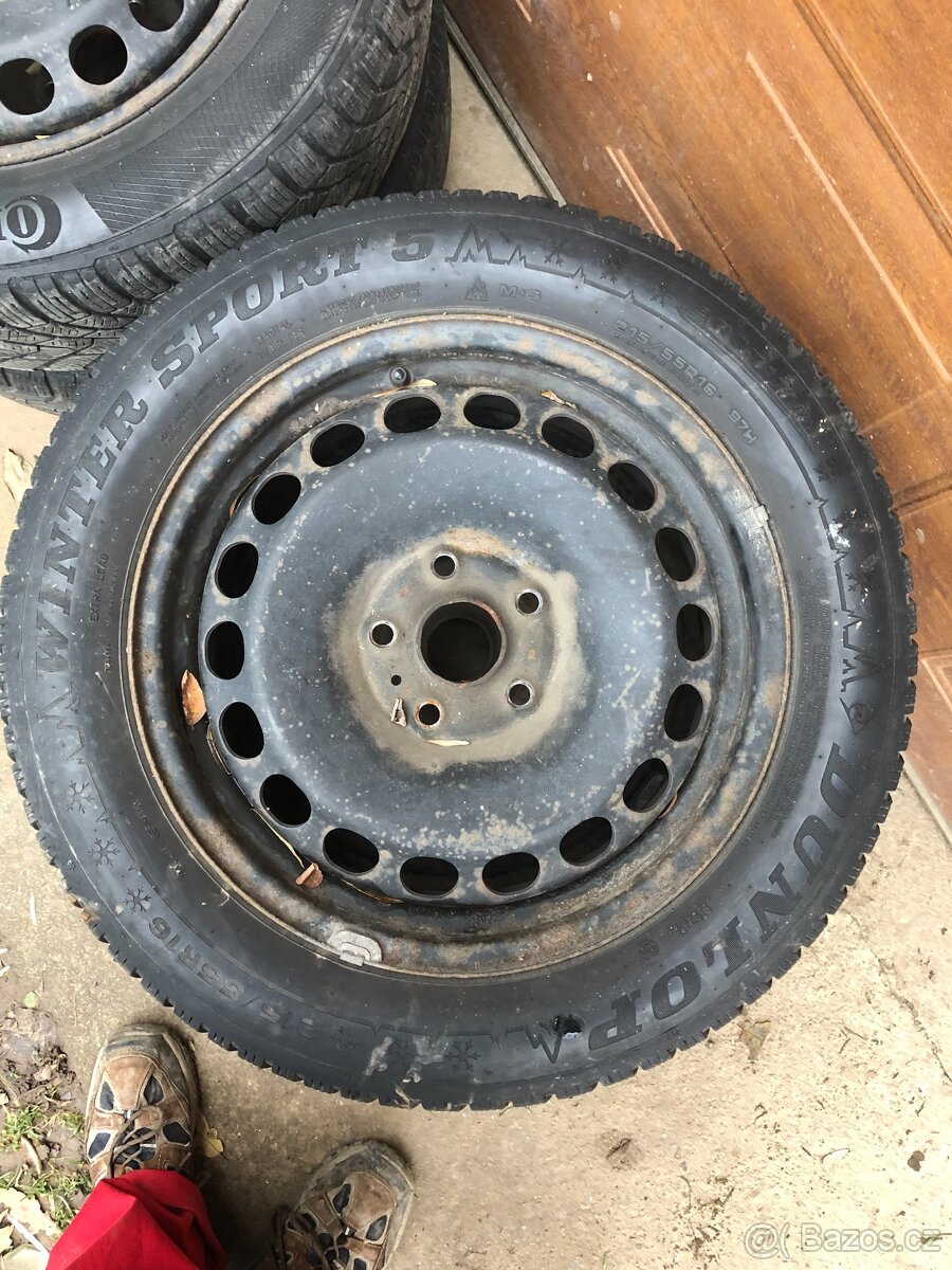 Zimní pneu + ráfky