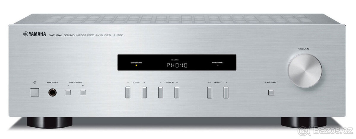 HiFi zesilovač Yamaha A-S201 stříbrný