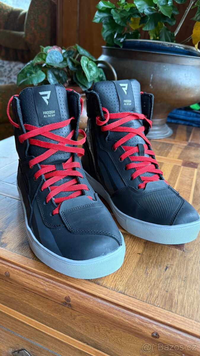 Boty REBELHORN VANDAL BLACK/RED - nové