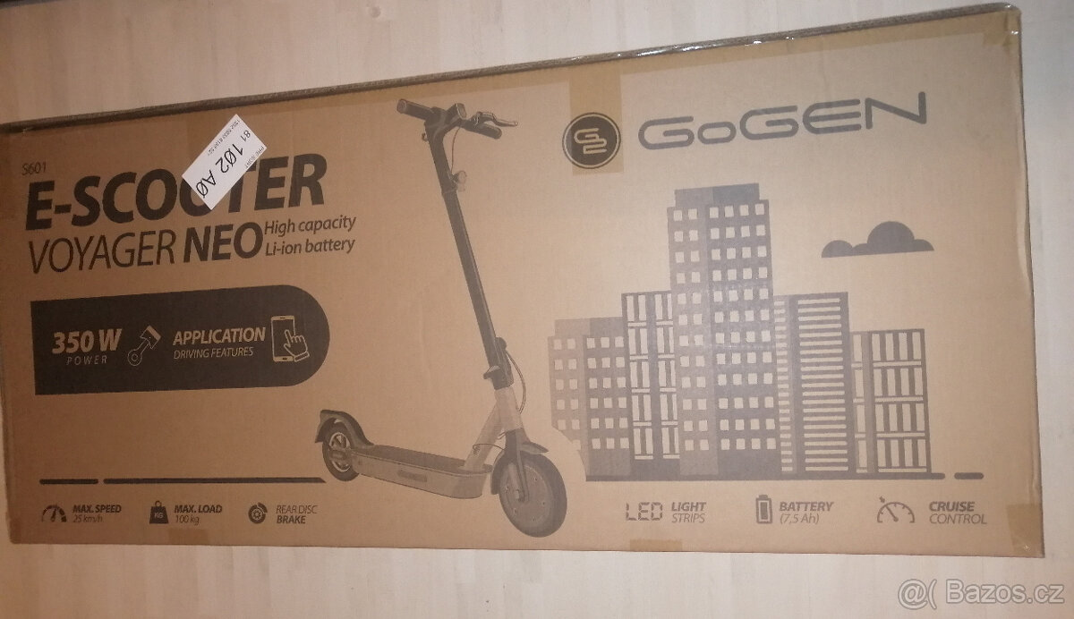 Elektrická koloběžka GoGEN VOYAGER NEO Red