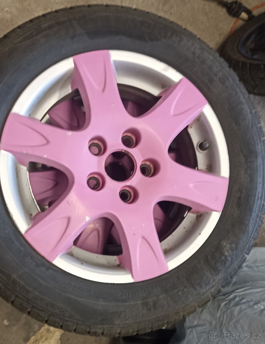 Alu Kola 1 Fabia s letními pneu