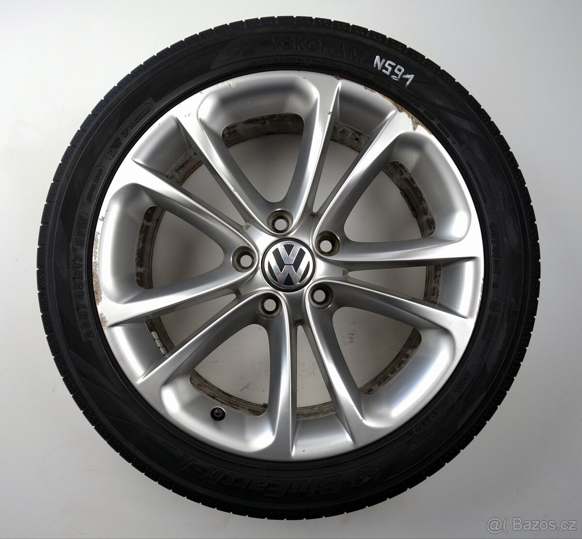 Volkswagen Passat CC - Originání 17" alu kola - Letní pneu