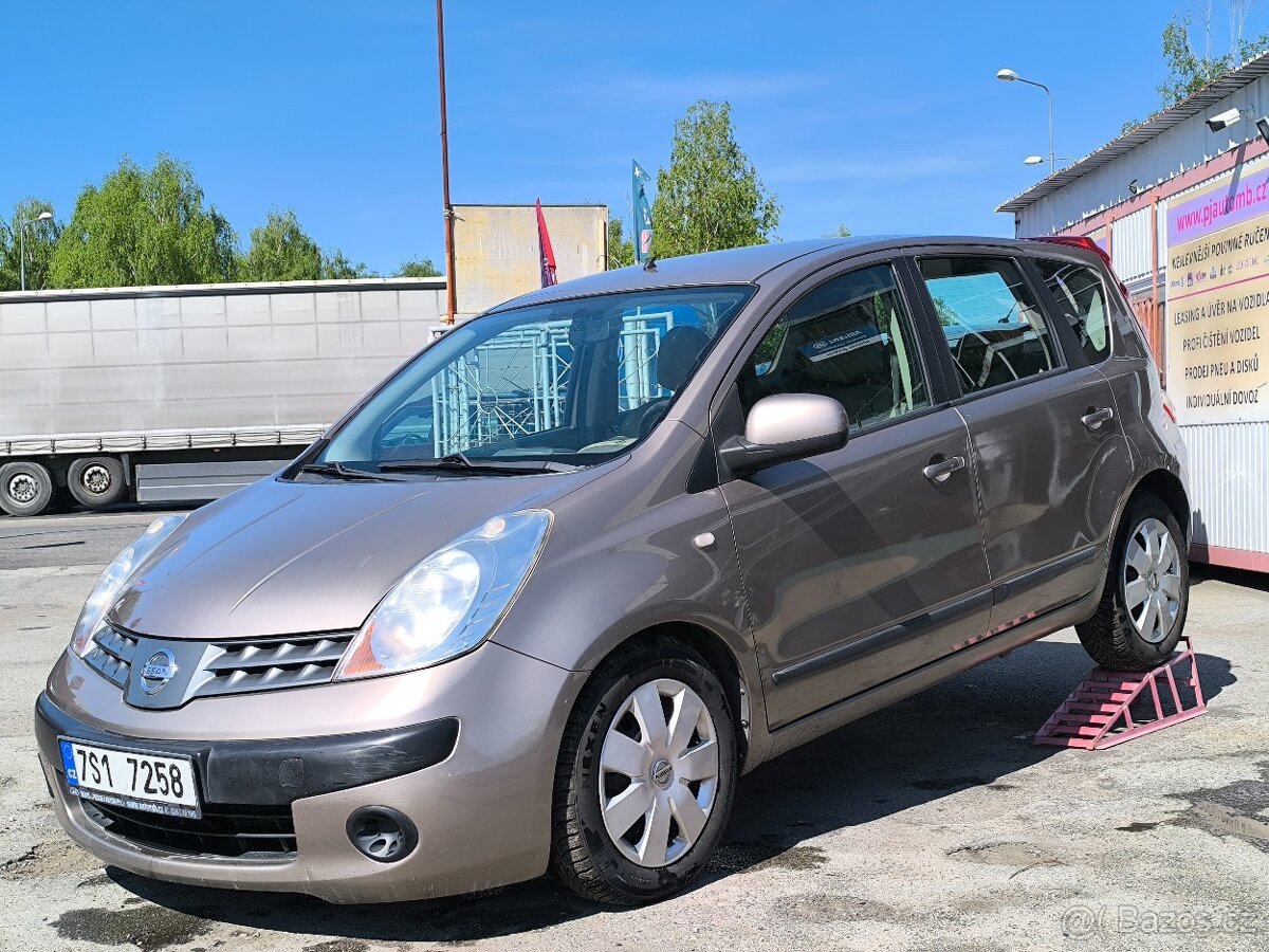 Nissan Note 1.4i 65kW Acenta,Klima,1majitel,ČR Rezervace