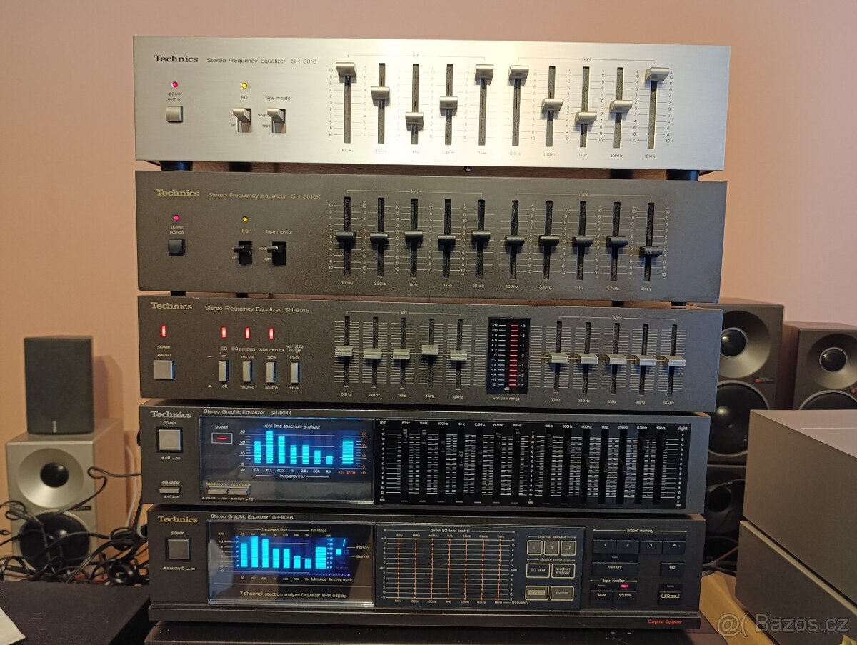 Equalizer Technics SH-8046, SH-8044, SH-8015VINTAGE