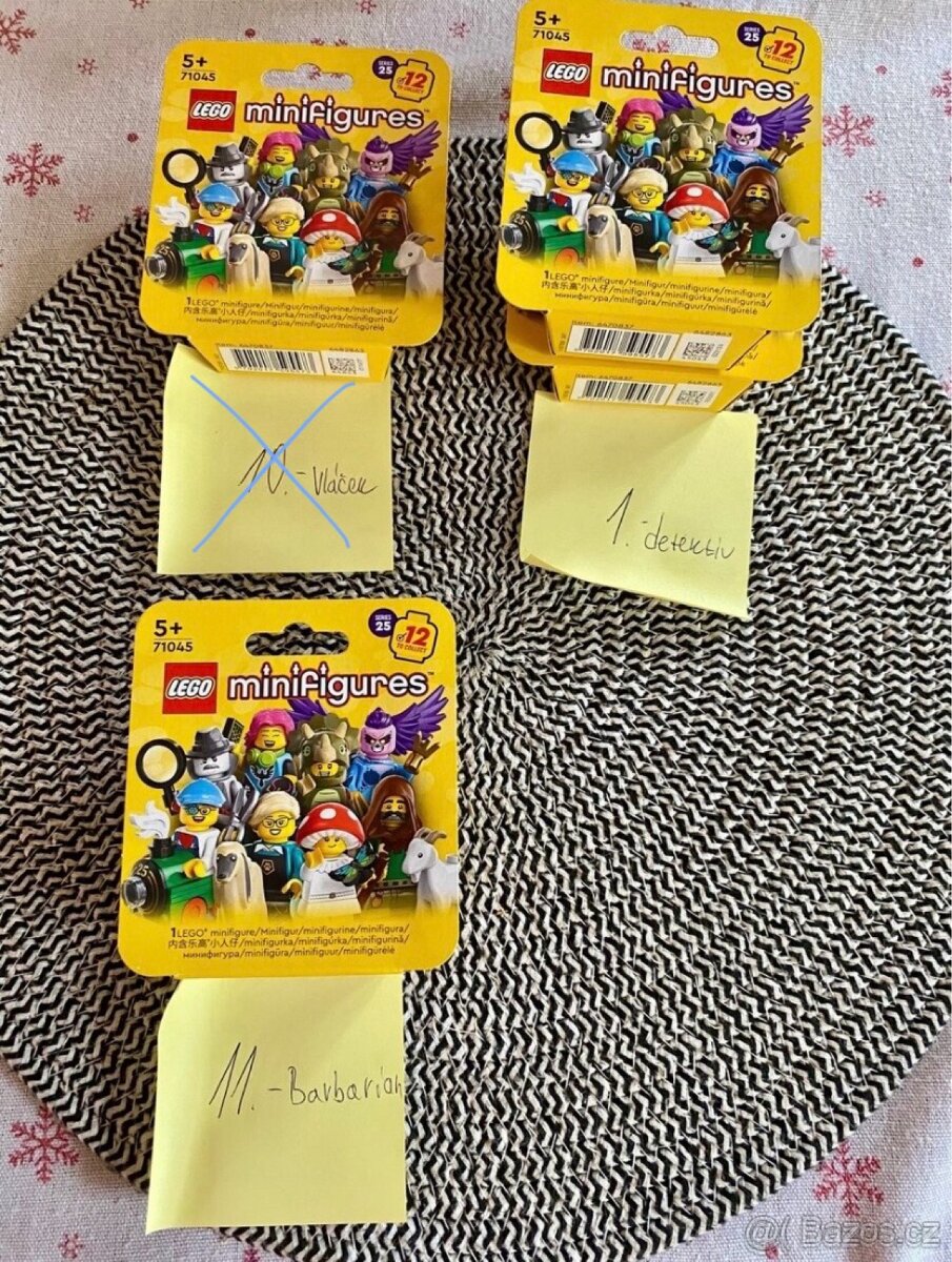 LEGO minifigurky 25. série