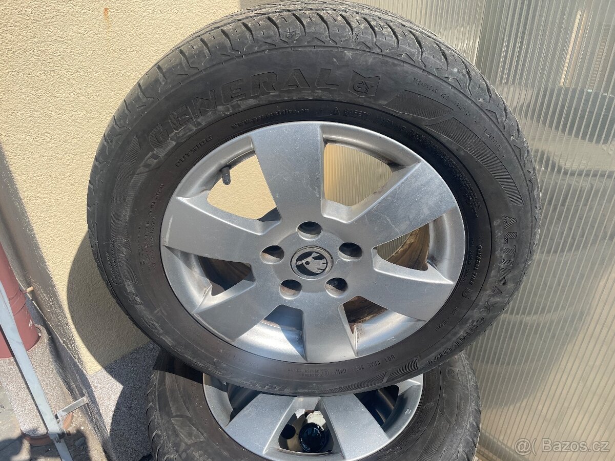 Alu kola Škoda 195/65 R15