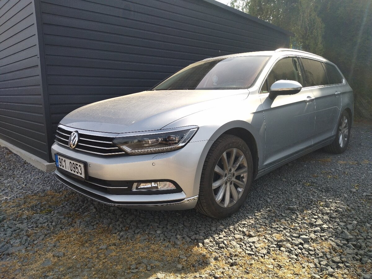 Volkswagen Passat B8 2,0TDi 140kw, FULLLED, HIGHLINE, 162tkm