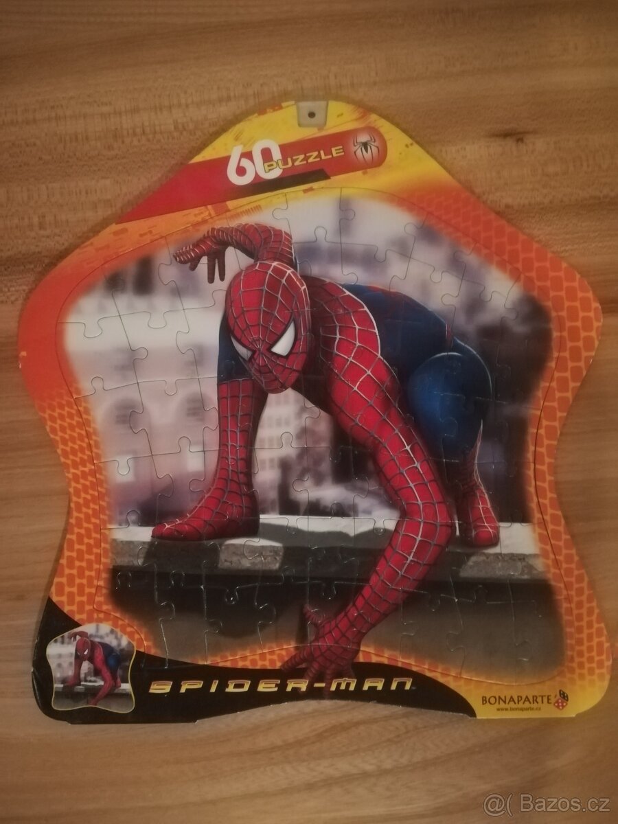 Dětské puzzle, dřevěné kostky Cars, Lego Duplo