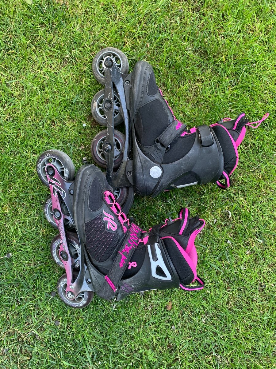 Kolečkové brusle K2