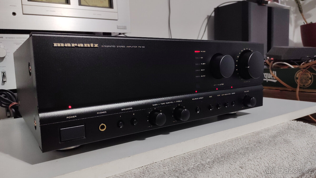 Marantz PM-62 Stereo Integrated Amplifier / Phono MM/MC
