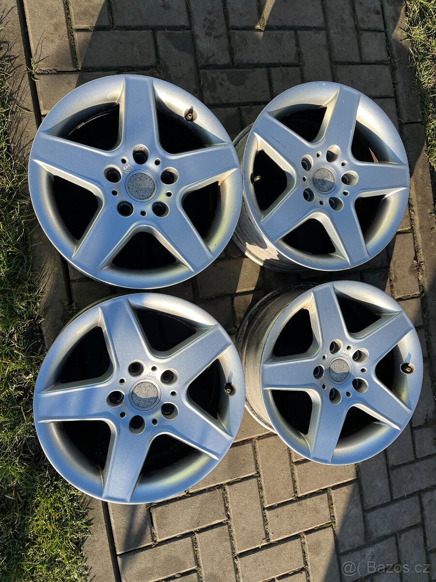 4x alu disky 5x120 R16 - zachovalé