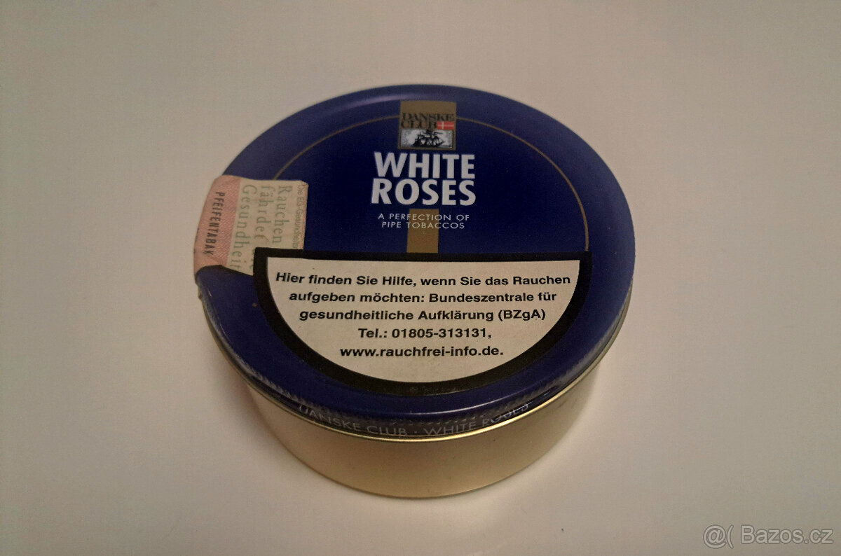 Dýmkový tabák Danske Club White Roses - 100g