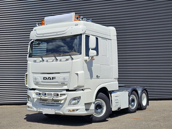 DAF XF480 6x2 - tahač návěsů + hydraulika + ADR