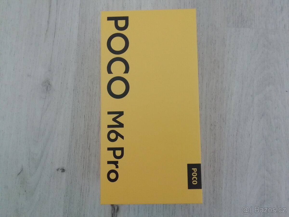 POCO M6 pro 8GB +256GB , černý