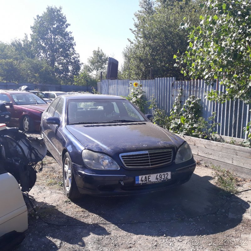 Mercedes S w220 320 CDI prodám náhradní díly