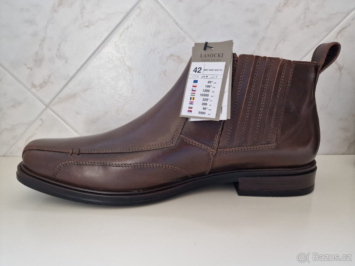 Pánské nazouvací polobotky
