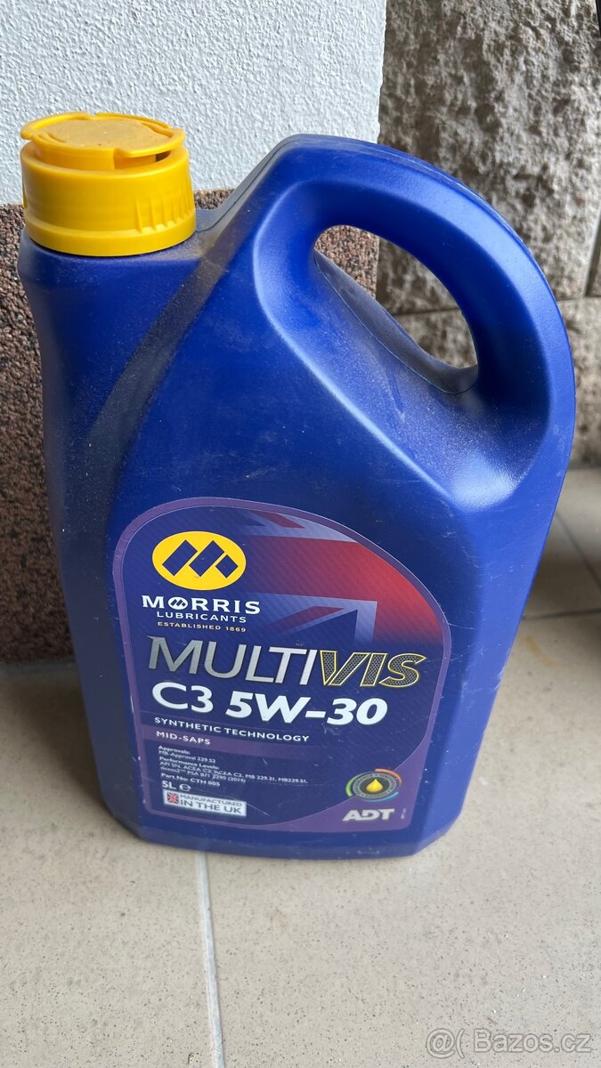 Motoroví olej MULTIVIS C3 5W-30