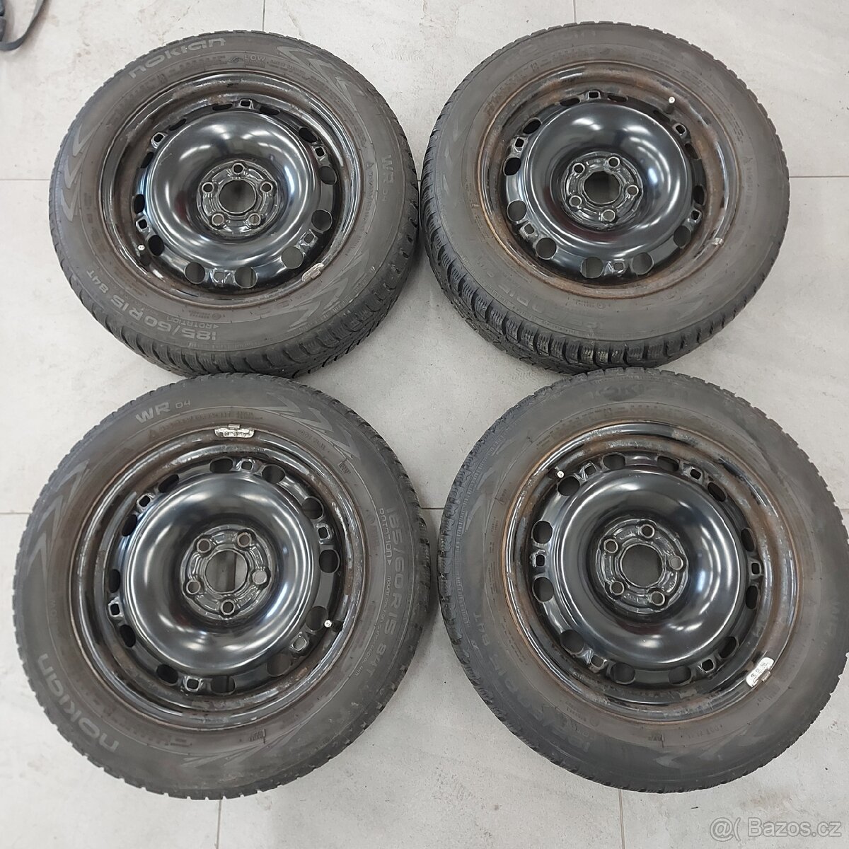 Zimní kola 5x100 , 185/60 R15 NOKIAN - FABIA/RAPID/ROOMSTER