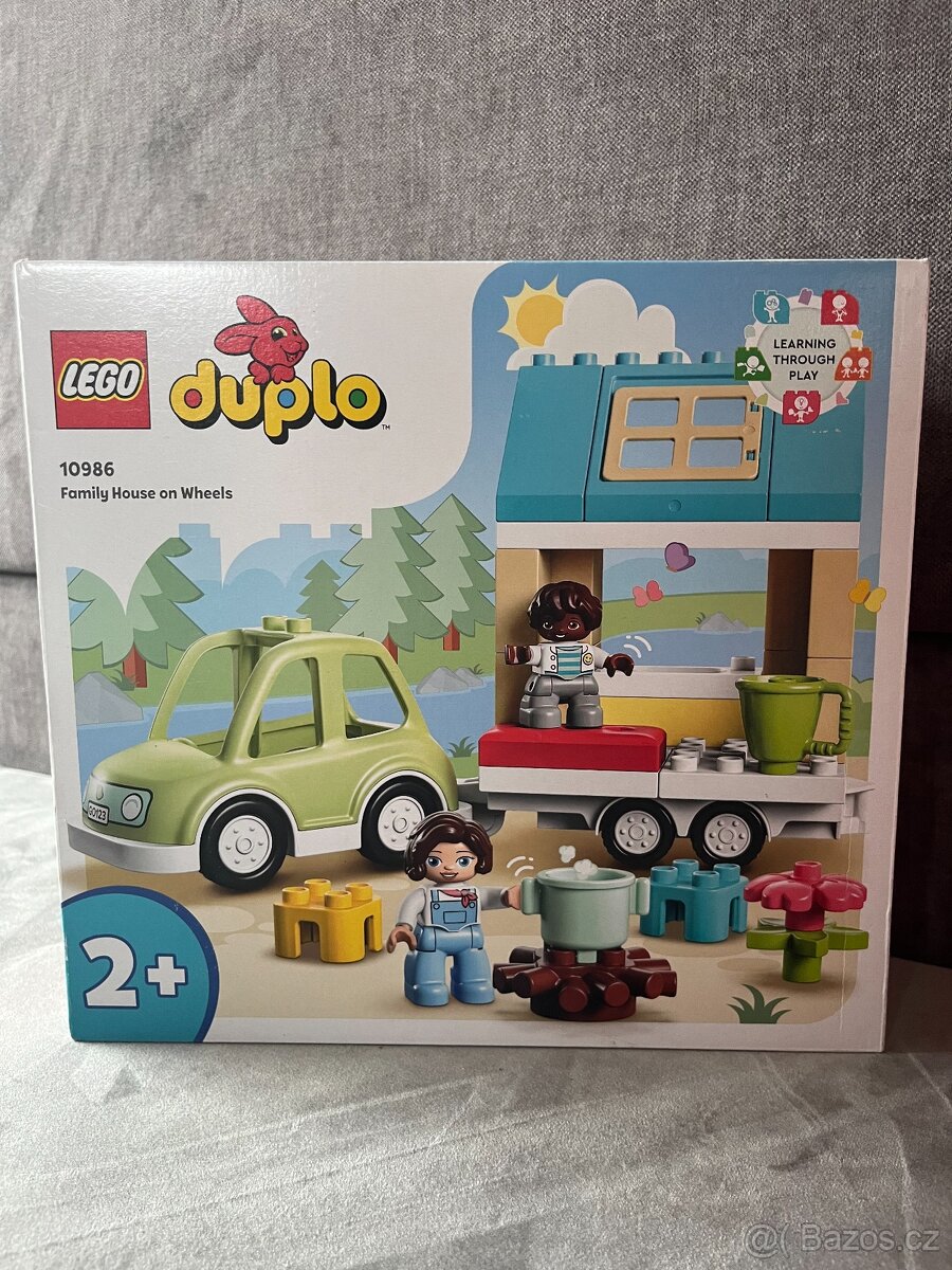 LEGO Duplo 10986 Pojízdný rodinný dům